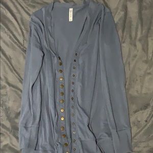 Zenana button down cardigan